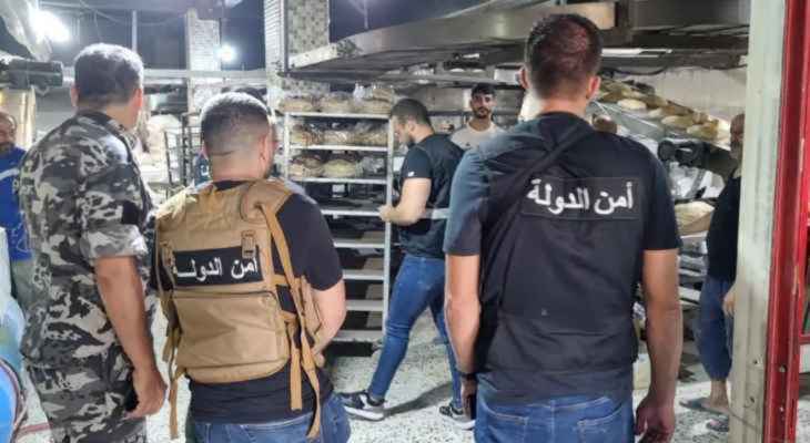 "النشرة": دورية لأمن الدولة صادرت 600 ربطة خبز ووزعتها على الجمعيات من فرن استغل الأزمة بالنبطية