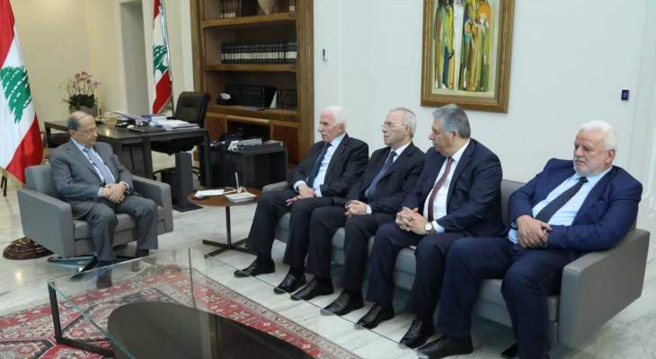 عباس برسالة للرئيس عون: سنبذل كل ما بوسعنا من أجل التوصل للسلام