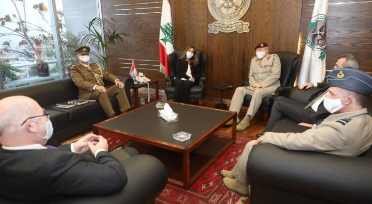عكر التقت لوريمير ورامبلينغ وأكدت أهمية تطوير العلاقات الثنائية بين لبنان وبريطانيا