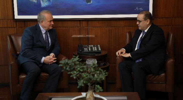 البيسري عرض مع سفير قطر المستجدات على الساحتين اللبنانية والإقليمية وسبل تعزيز التعاون