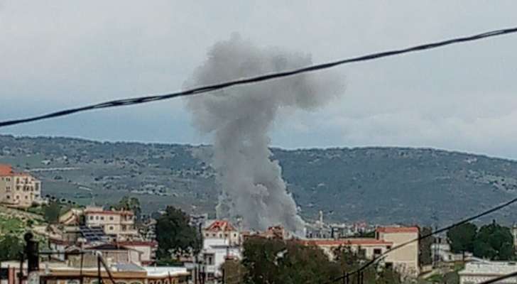 "النشرة": غارة إسرائيلية على بلدة بليدا والطيران الحربي يحلق في سماء حاصبيا والبقاع الغربي