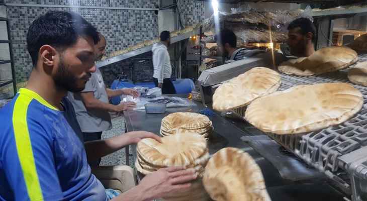 "النشرة": ازمة الخبز مازالت مستمرة في صيدا بعد توقف عدد كبير من الافران عن العمل
