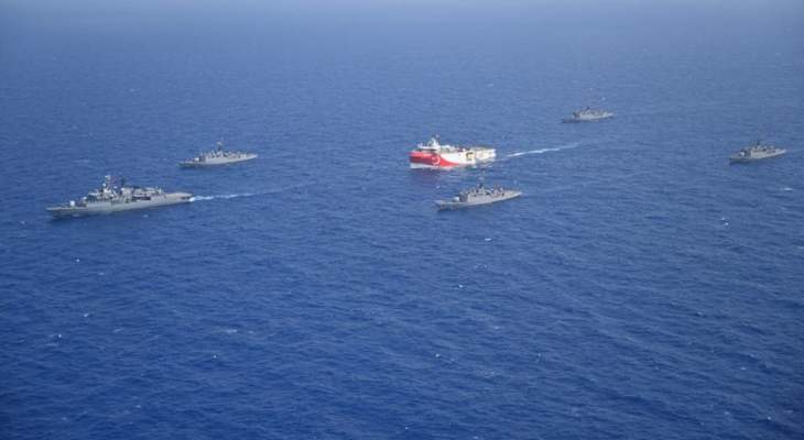 مصدر لرويترز: إصطدام بين سفينة حربية يونانية وأخرى تركية شرق البحر المتوسط