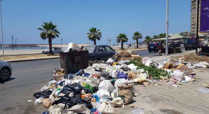 رئيس بلدية صيدا: اعتبارا من مساء اليوم ستباشر شركة جمع النفايات رفعها من الشوارع