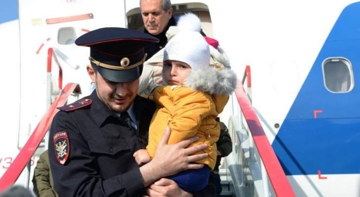 مسؤول روسي: إعادة 43 طفلا روسيا إلى وطنهم من سوريا خلال شهر ونصف الشهر