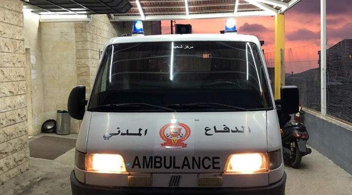 الدفاع المدني: جريحان نتيجة حادث سير في شحيم- الشوف