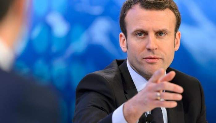 وصول المرشح لرئاسة الجمهورية الفرنسية ايمانويل ماكرون إلى لبنان