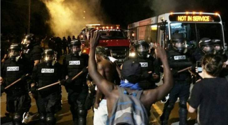 اعلان حالة الطوارىء بكارولاينا الشمالية إثر احتجاجات على مقتل رجل أسود