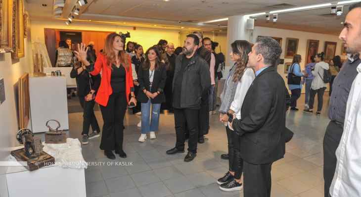 معرض لرواد ومؤسسي فن الرسم الحديث في لبنان في جامعة الروح القدس
