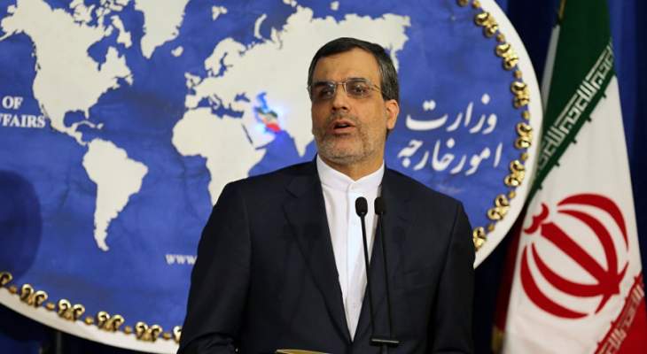 أنصاري: تواجد إيران في سوريا ليس رهنا بموافقة أي من الجهات