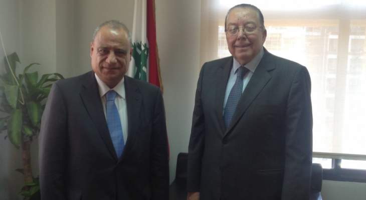 وزير البيئة التقى رئيس الجمعية اللبنانية لتقدّم العلوم