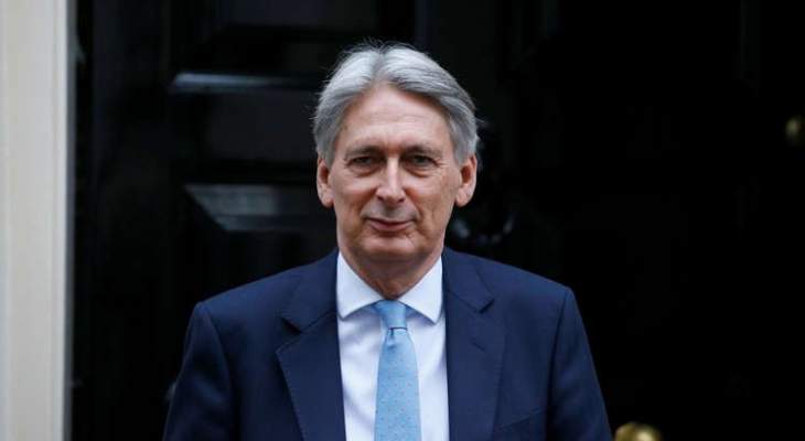 وزير الخزانة البريطاني: سأقدم استقالتي بحال اختيار جونسون رئيسا للوزراء 