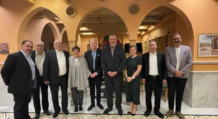 بوشكيان التقى أعضاء "منتدى الأعمال اللبناني الأردني": لترسيخ الشراكات وتوسيع آفاق التعاون المشترك