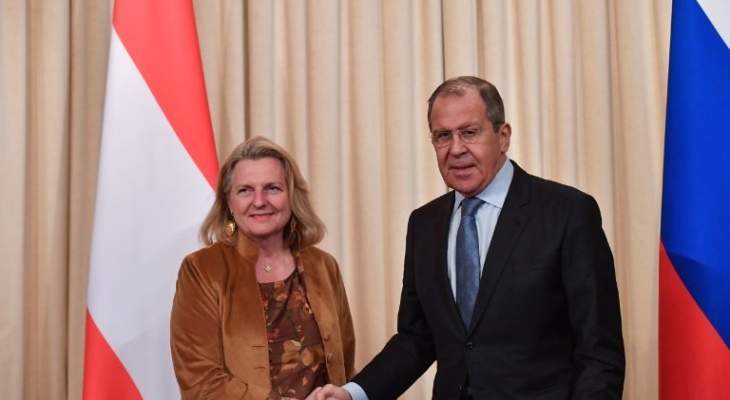 وزيرة الخارجية النمساوية دعت إلى الحفاظ على علاقات قوية مع روسيا