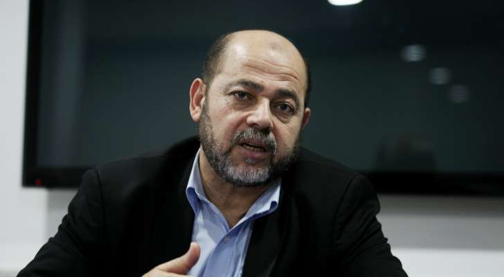 أبو مرزوق: سنعمل بالتنسيق مع القوى اللبنانية والفلسطينية لتسليم المتهمين باغتيال العرموشي للقضاء
