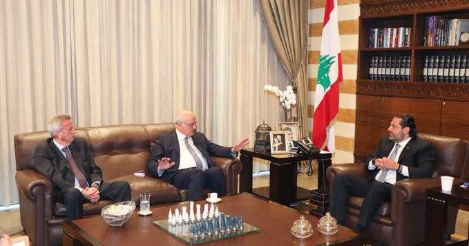 اجتماع مالي بالسراي بهذه الاثناء بين الحريري وخليل وحاكم مصرف لبنان