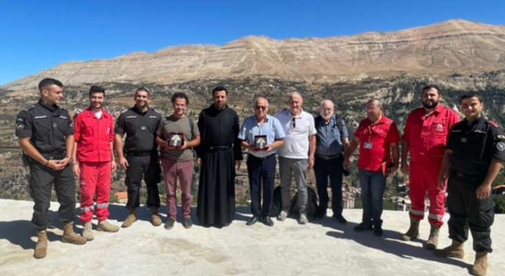 البعثة الإيطالية الرسمية زارت وادي قنوبين وبقاعكفرا خلال زيارتها لبنان
