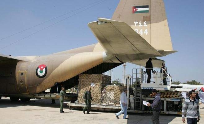 إرسال طائرة أردنية محملة بـ15 طنا من المساعدات الإنسانية إلى اليمن