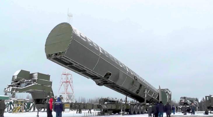 الدفاع الروسية: الاختبارات الجوية لصاروخ &quot;سارمات&quot; الاستراتيجي تبدأ قريبا