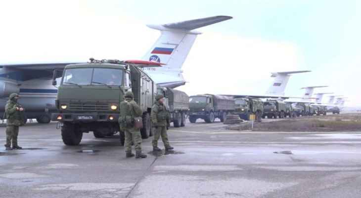 القوات العسكرية بقيادة روسية انجزت انسحابها من كازاخستان