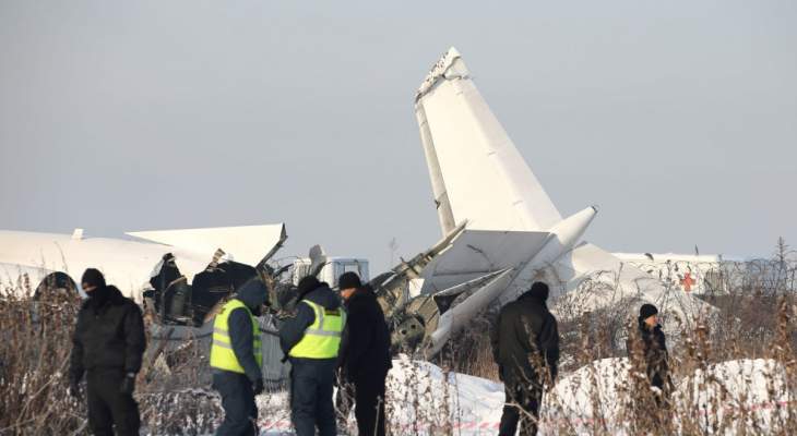 سفارة روسيا بكازاخستان: لم يكن على متن الطائرة التي تحطمت موطنون روس