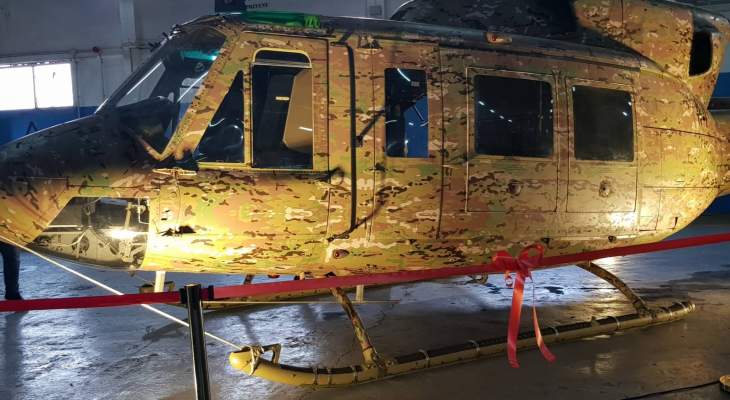 الجيش يطلاق مشروع إعادة طوافات نوع AB -212 Agusta-Bell المتوقفة عن الطيران للخدمة