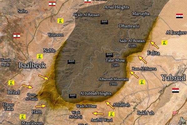 الجيش السوري وحزب الله سيطرا على صبر عز الدين ووادي الديب بالقلمون