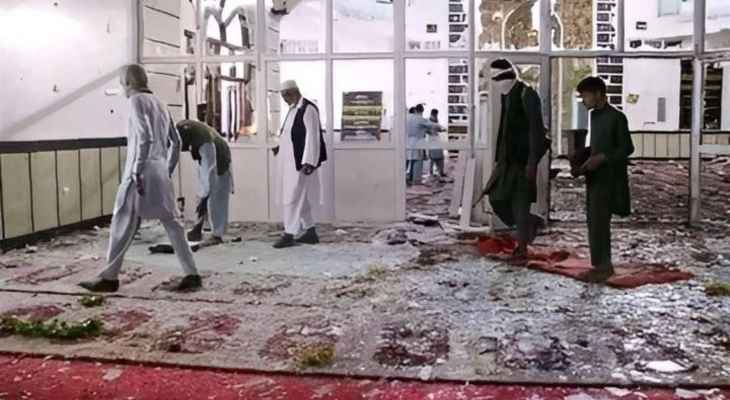 ارتفاع عدد ضحايا تفجير المسجد في مزار شريف بأفغانستان إلى 45