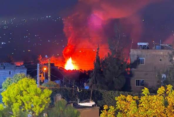 "النشرة": غارة اسرائيلية استهدفت أعالي شتورة - منطقة قمٌل