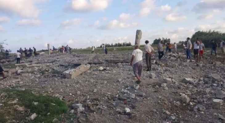 المرصد السوري: القصف الإسرائيلي على طرطوس استهدف هنغارات من المرجح أن حزب الله يستخدمها