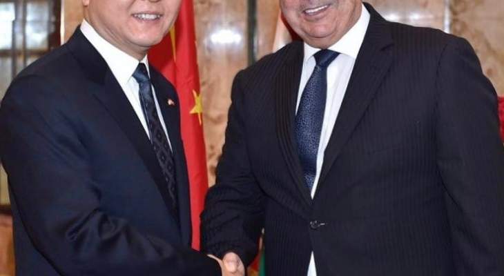 مخزومي التقى سفير الصين وعرض معه الاوضاع العامة