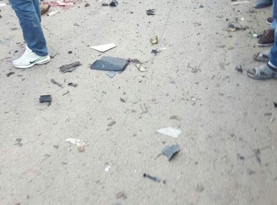 النشرة: الانفجار بعرسال وقع نتيجة انفجار حزام ناسف كان يرتديه أحد السوريين