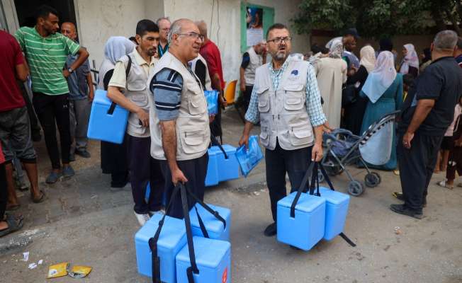 منظمة الصحة العالمية: حملة التطعيم ضد شلل الأطفال في غزة تجاوزت أهدافها خلال الأيام الأولى