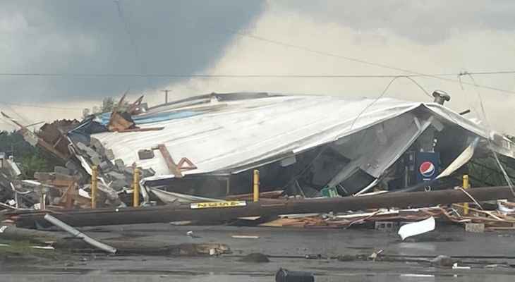 قتيل و40 مصاباً في إعصار نادر ضرب شمال ولاية ميشيغان الأميركية
