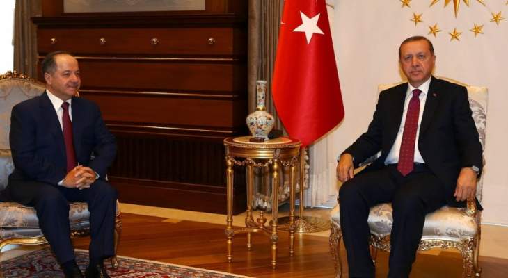 أردوغان وبارزاني إتفقا على إغلاق المدارس التابعة لغولن بكردستان العراق
