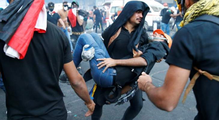 مقتل 3 متظاهرين وجرح آخرين جراء انفجار سيارة مفخخة قرب ساحة التحرير وسط بغداد