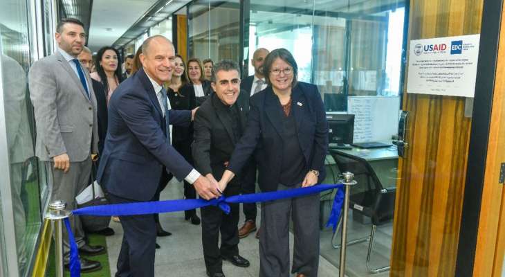 الوكالة الأميركية للتنمية الدولية احتفلت بافتتاح مكتب الخدمات المهنية المُجدَّد في جامعة الروح القدس