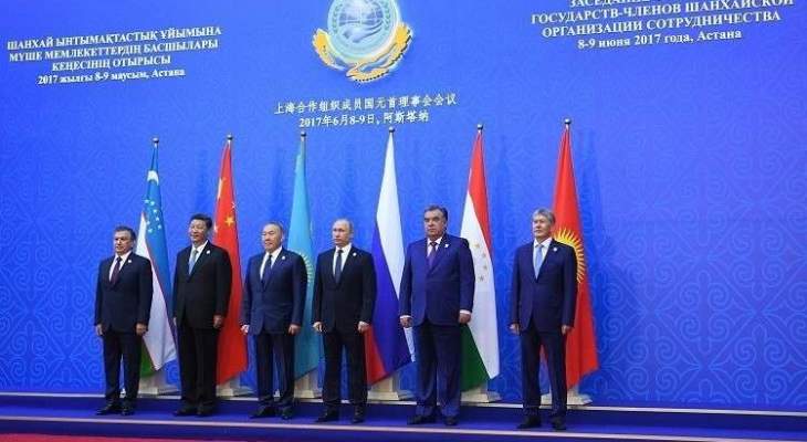 زعماء روسيا وقرغيزستان وكازاخستان وإيران يتوجهون للصين