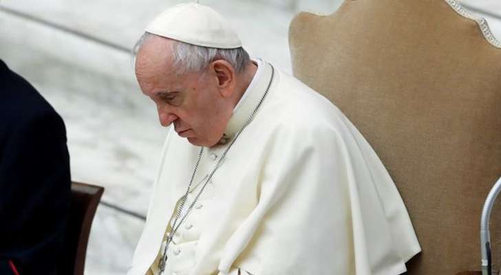 الفاتيكان: البابا فرنسيس مصاب بعدوى تنفسية غير كوفيد ويحتاج العلاج بالمستشفى