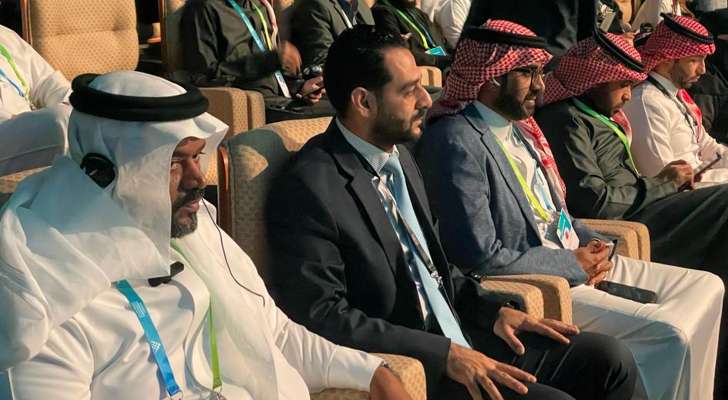 أبو حيدر لبى دعوة سعودية لحضور المؤتمر الدولي لسوق العمل والتقى السفير كبارة