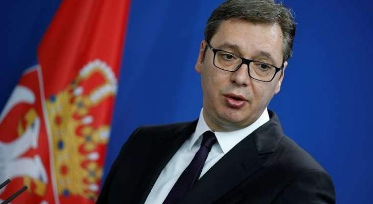 رئيس صربيا يعلن فوز الحزب التقدمي الذي يقوده بالانتخابات البرلمانية