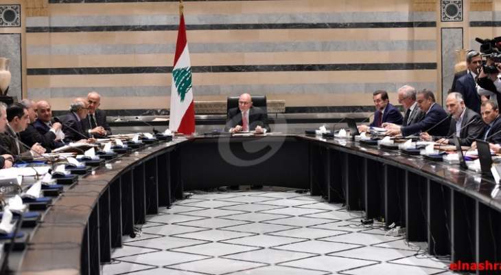 الانباء:جلسة الحكومة ستنعقد بحضور او غياب وزراء حزب الله والوطني الحر 