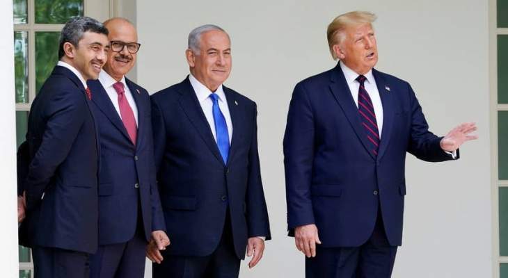 توقيع &quot;اتفاق السلام&quot; بين الإمارات والبحرين وإسرائيل برعاية ترامب