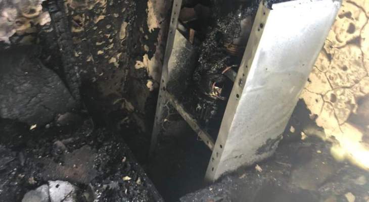 النشرة: وفاة امرأة جراء حريق شبَّ في أحد المنازل في حوش الأمراء – زحلة