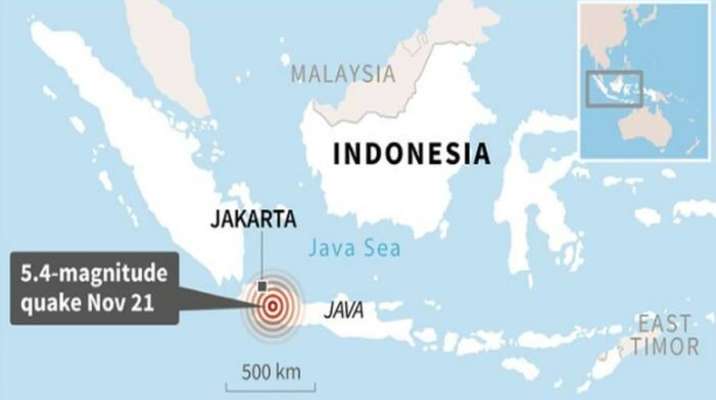 أ.ف.ب: 44 قتيلا على الأقل في زلزال بإندونيسيا
