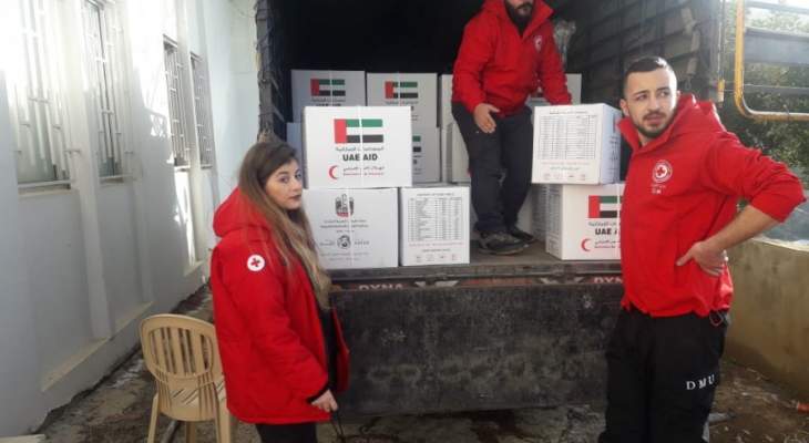 الهلال الأحمر الإماراتي وزع حصص غذائية على العائلات الفقيرة في حاصبيا