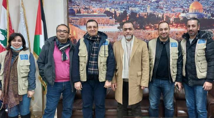 مدير عام مستشفى الهمشري يستقبل الفريق المصري الموفد من جمعية إغاثة أطفال فلسطين PCRF