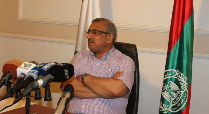 أسامة سعد بعد لقائه حدادة: للانخراط الجدي في فعاليات الحراك الشعبي