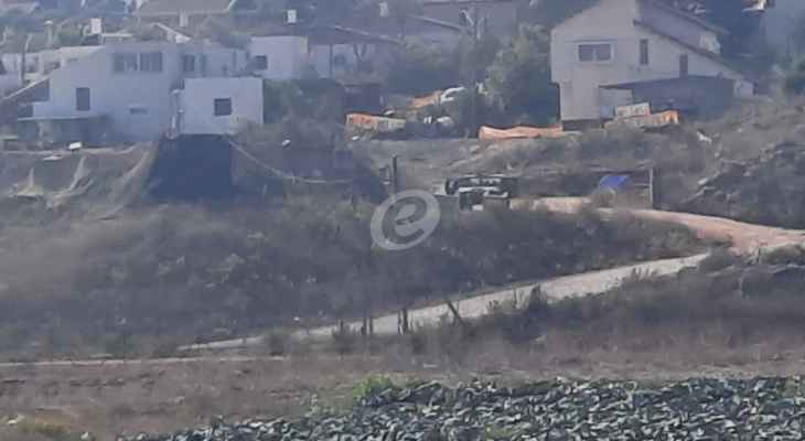 النشرة: دورية إسرائيلية مشطت الطريق العسكري المحاذي ما بين تلال العديسة وبوابة فاطمة