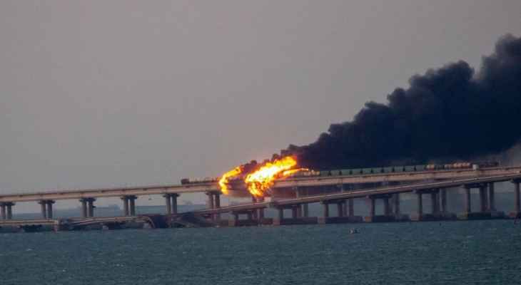 لجنة التحقيق الروسية: مقتل 3 أشخاص في تفجير جسر القرم